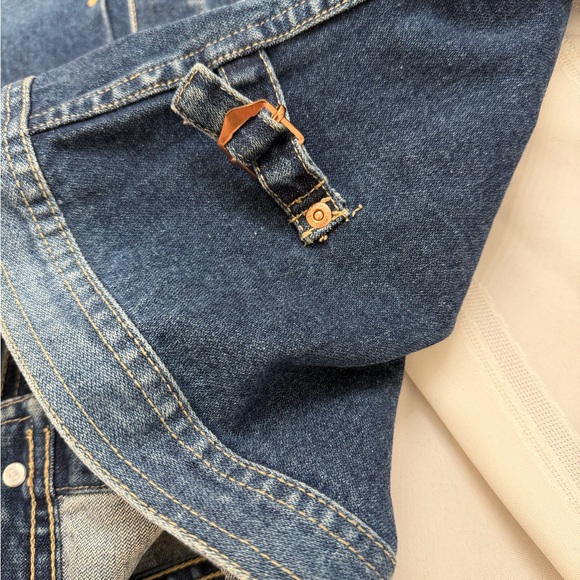 Tommy Hilfiger Jean Jacket Women’s Size Medium Vintage Y2K - Picture 6 of 10
